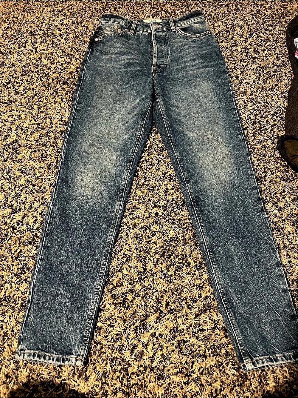 We the free Straight Leg Jeans Blue Size 6